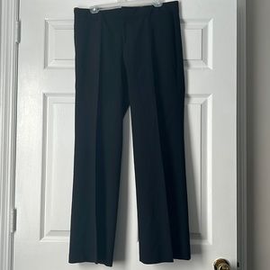 BANANA REPUBLIC. Black wide-leg pants.